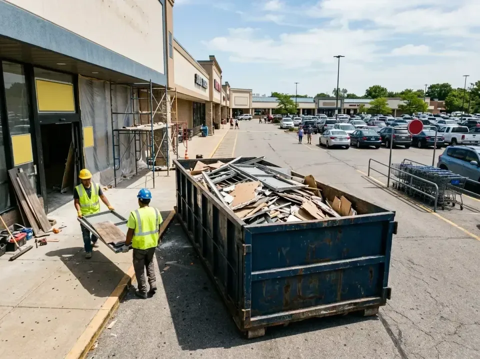 retail-store-renovation-debris-003 — frequently asked questions, Roll-off Dumpster Rentals in Woodway, TX